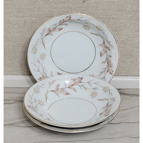 Vtg Mid-Century Modern MCM Harmony House WOODHUE 5 1/2" Berry Bowls Set of 3 - Picture 1 of 4